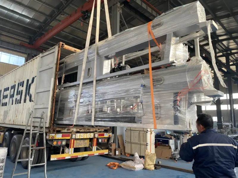 Expedites machine shipments ahead of Chinese New Year Expedites machine shipments ahead of Chinese New Year