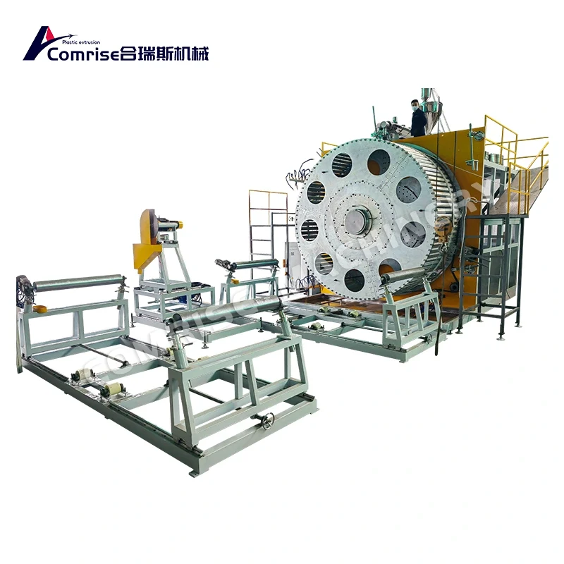 HDPE Hollow Wall Spiral Wound Pipe Machine HDPE Hollow Wall Spiral Wound Pipe Machine
