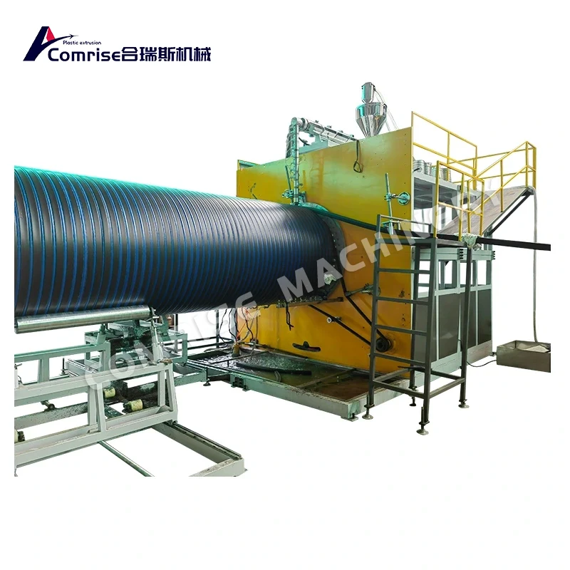 HDPE Hollow Wall Spiral Wound Pipe Machine HDPE Hollow Wall Spiral Wound Pipe Machine