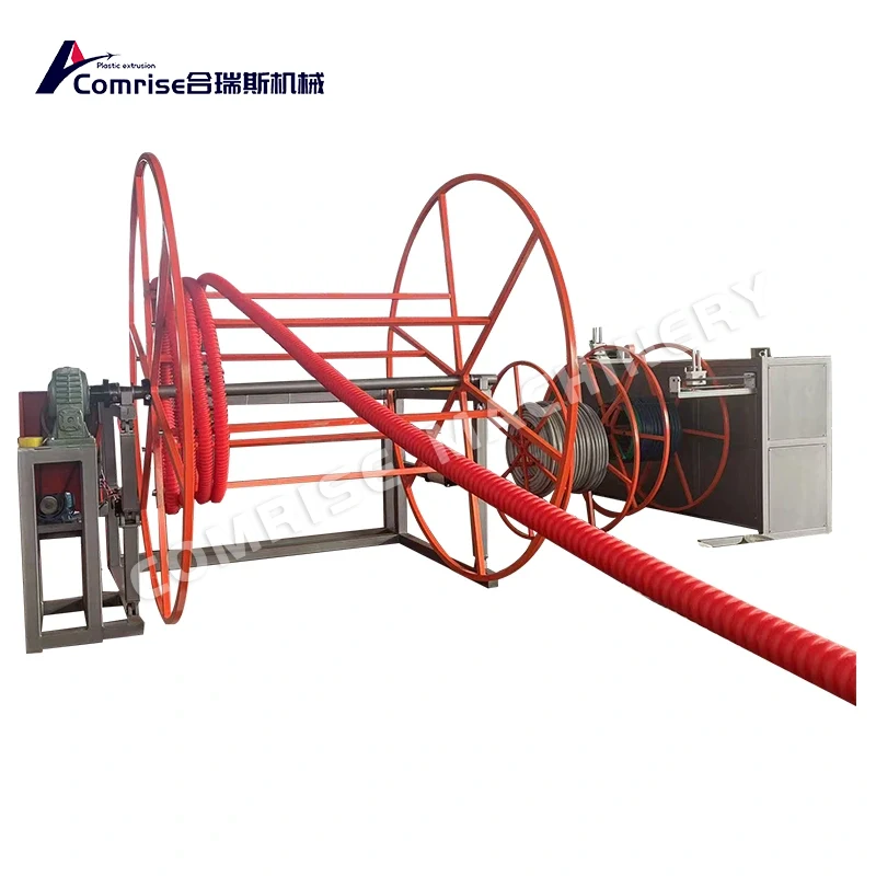 PE Carbon Spiral Pipe Production Line PE Carbon Spiral Pipe Production Line