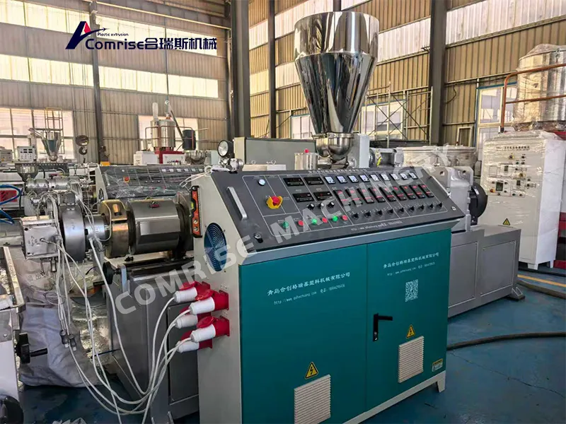 Conical Twin-Screw Extruder