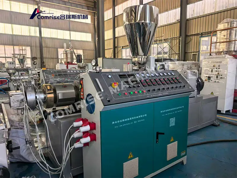 Conical Twin-Screw Extruder
