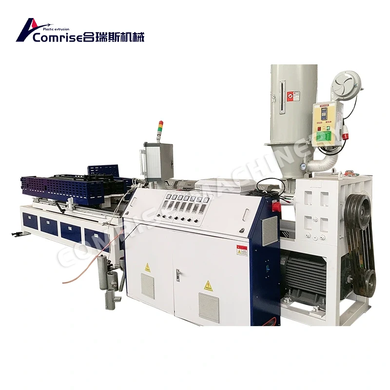 Plastic Single Wall Corrugated Pipe Making Machine Plastic Single Wall Corrugated Pipe Making Machine