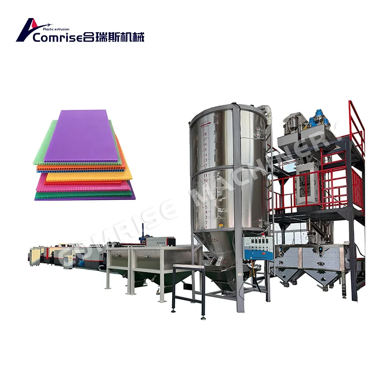 PP Hollow Grid Board Production Line